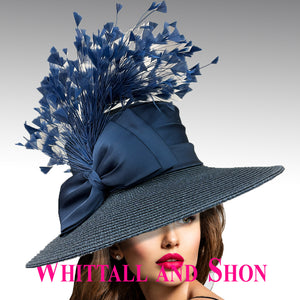 Somerset - Tailored Feather Hat