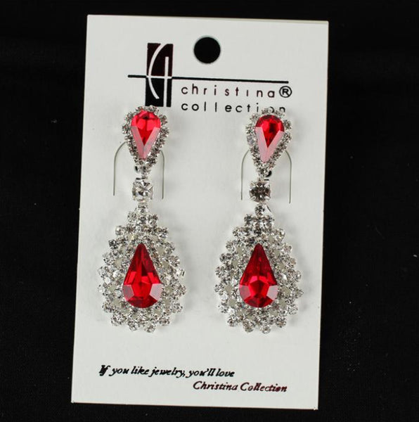 Rhinestones Teardrop Earring