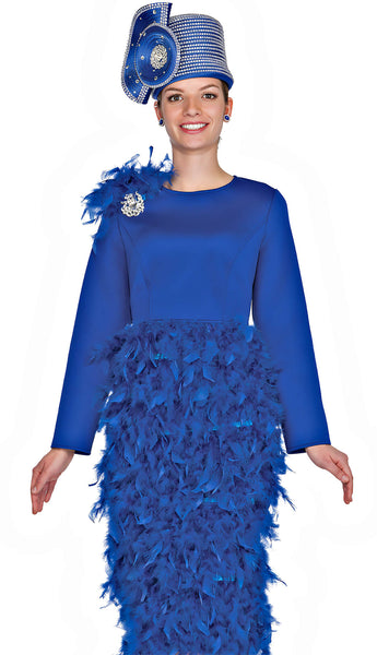 Aussie Austine 5928 - Feather Layered dress