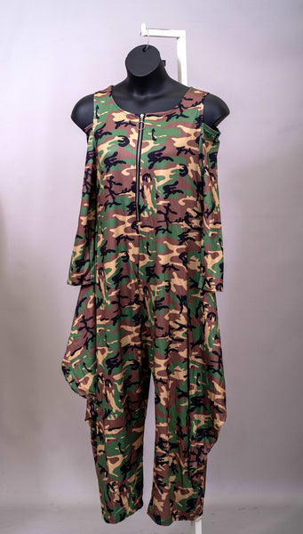 Authentic Print Jumpsuit