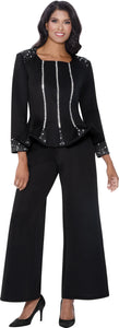 Crystal Scuba Pant Suit