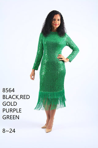 Shimmer sequin dress