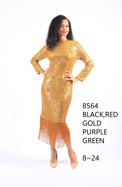 Shimmer sequin dress