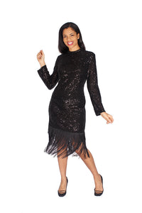 Shimmer sequin dress